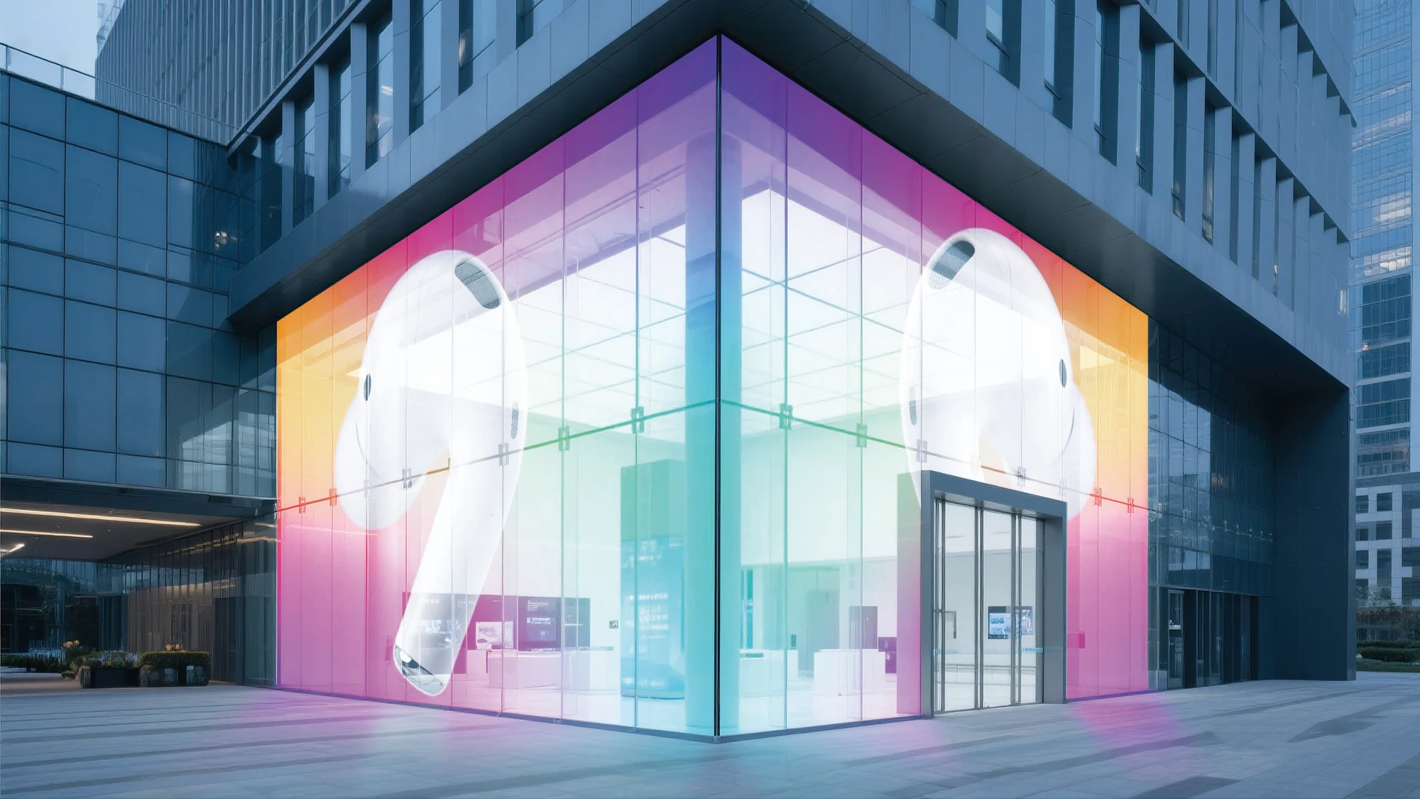 Technologiedemonstratie: LED Glass / Media Glass
